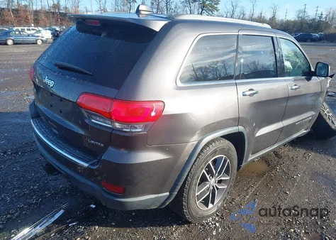 2018 Jeep Grand Cherokee Limited 4X4 z USA, uszkodzony, nr VIN 1C4RJFBG8JC343785